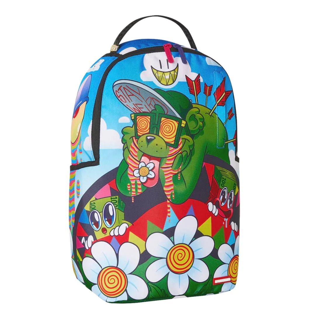 Sprayground Bloom Bloom Bear Backpack - Image 2