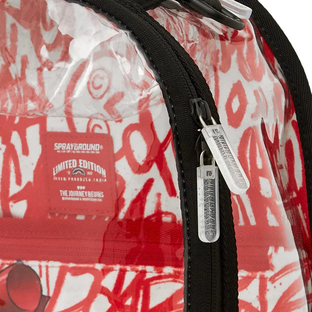 Sprayground Clear Diablo Gallery Backpack - Image 5