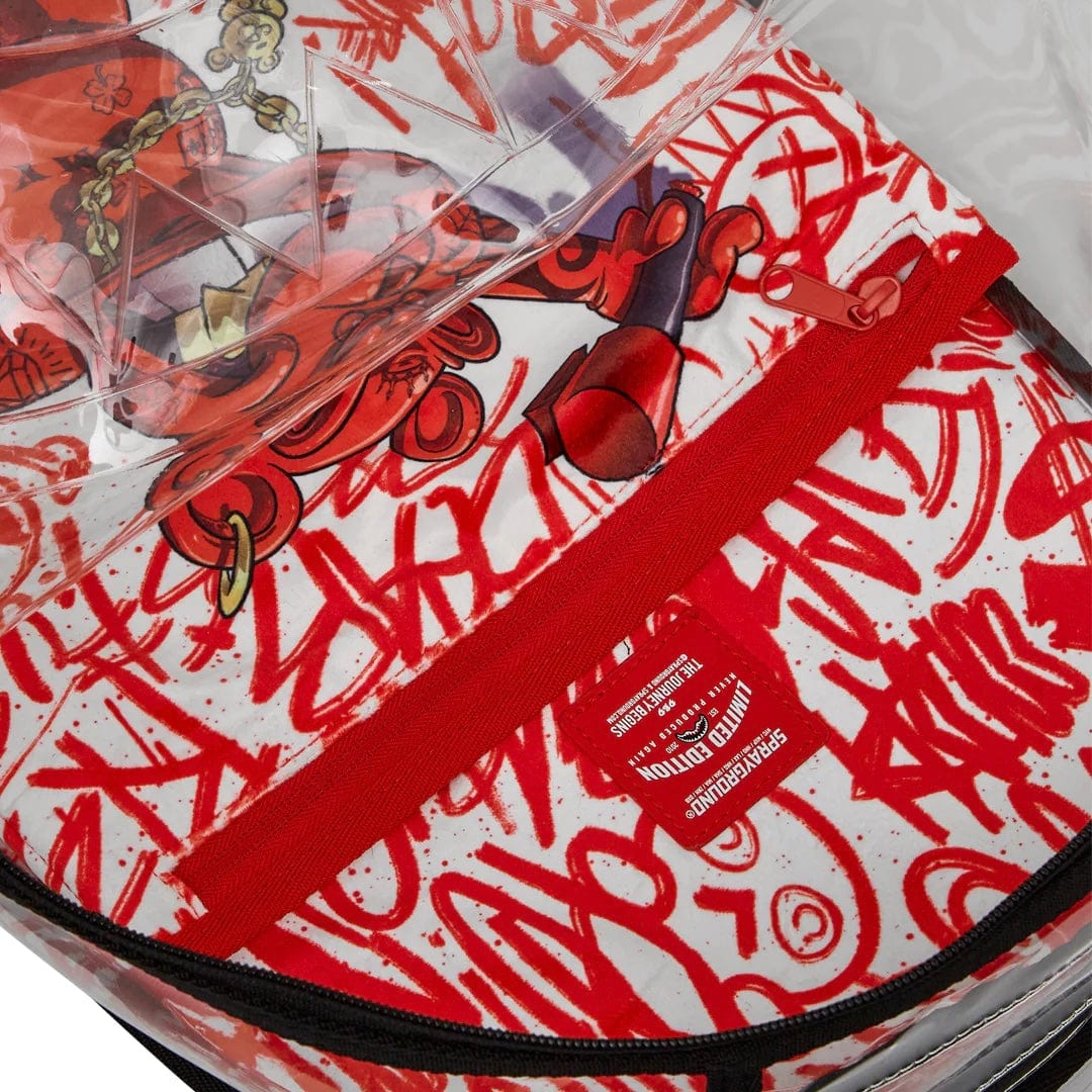 Sprayground Clear Diablo Gallery Backpack - Image 6