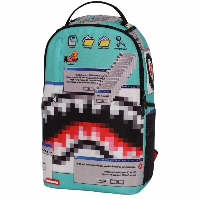 Sprayground Computer Virus Shark Backpack - Image 3