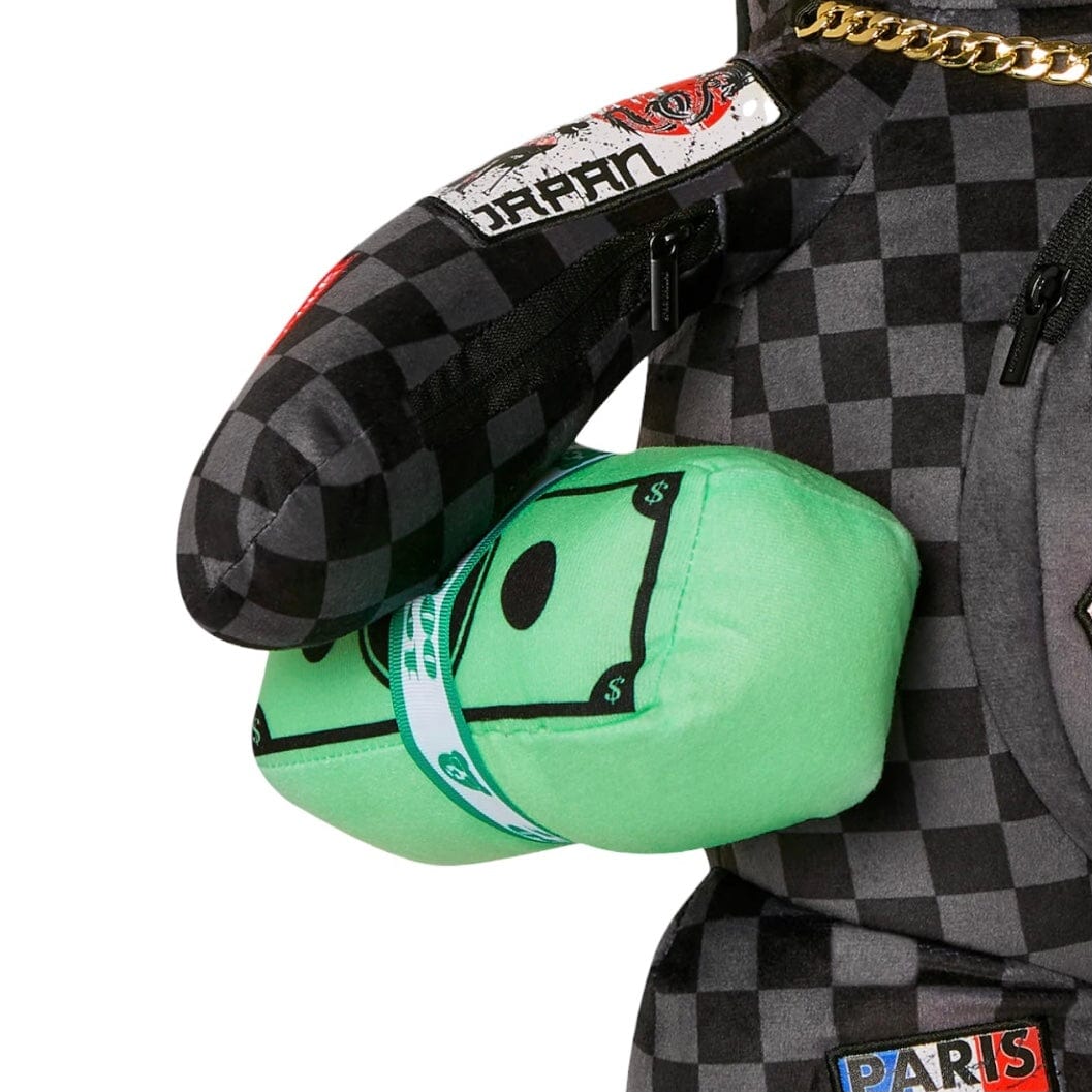 Sprayground Global Mogul Unlimited Miles Moneybear Teddybear Backpack - Image 5