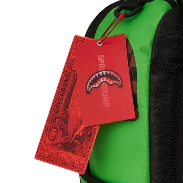 Sprayground Green Money Bear DLXSV Backpack - Image 10