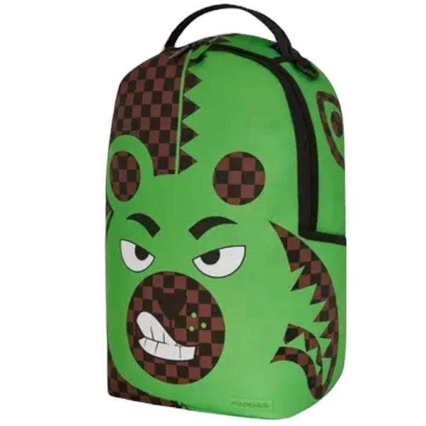 Sprayground Green Money Bear DLXSV Backpack - Image 4