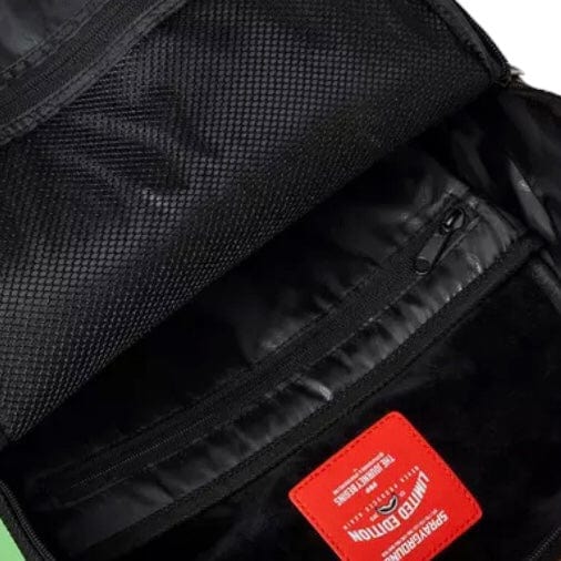 Sprayground Green Money Bear DLXSV Backpack - Image 9