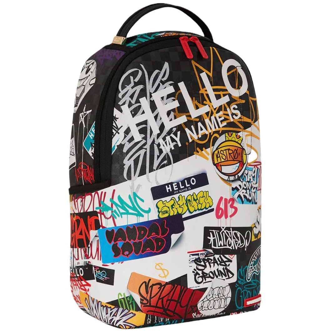 Sprayground Hello World V14 Backpack - Image 2