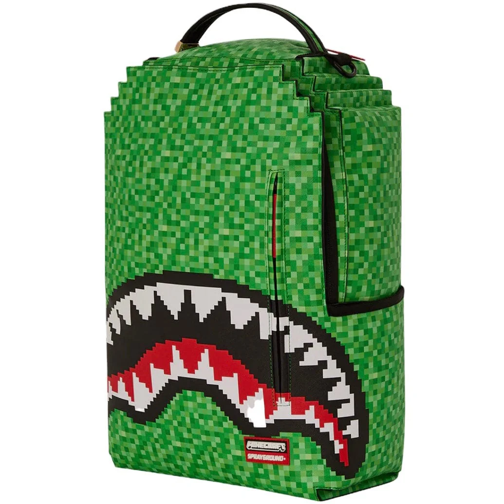 Sprayground Minecraft Creeper Shark Backpack - Image 3