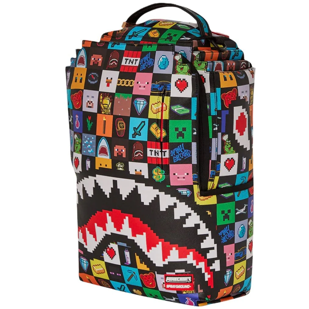 Sprayground Minecraft Ultimate Creative Mode Backpack - Image 3