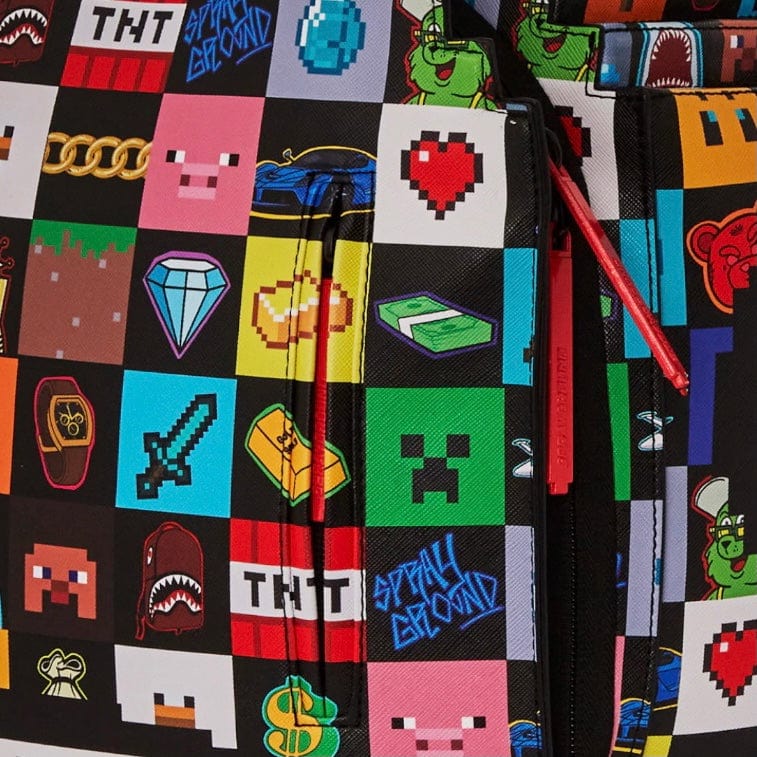 Sprayground Minecraft Ultimate Creative Mode Backpack - Image 6