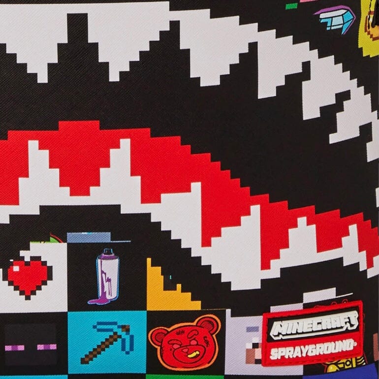 Sprayground Minecraft Ultimate Creative Mode Backpack - Image 9