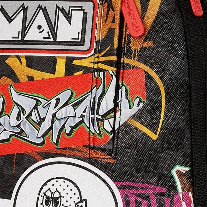 Sprayground Pacman Stickers DLXSV Backpack - Image 2