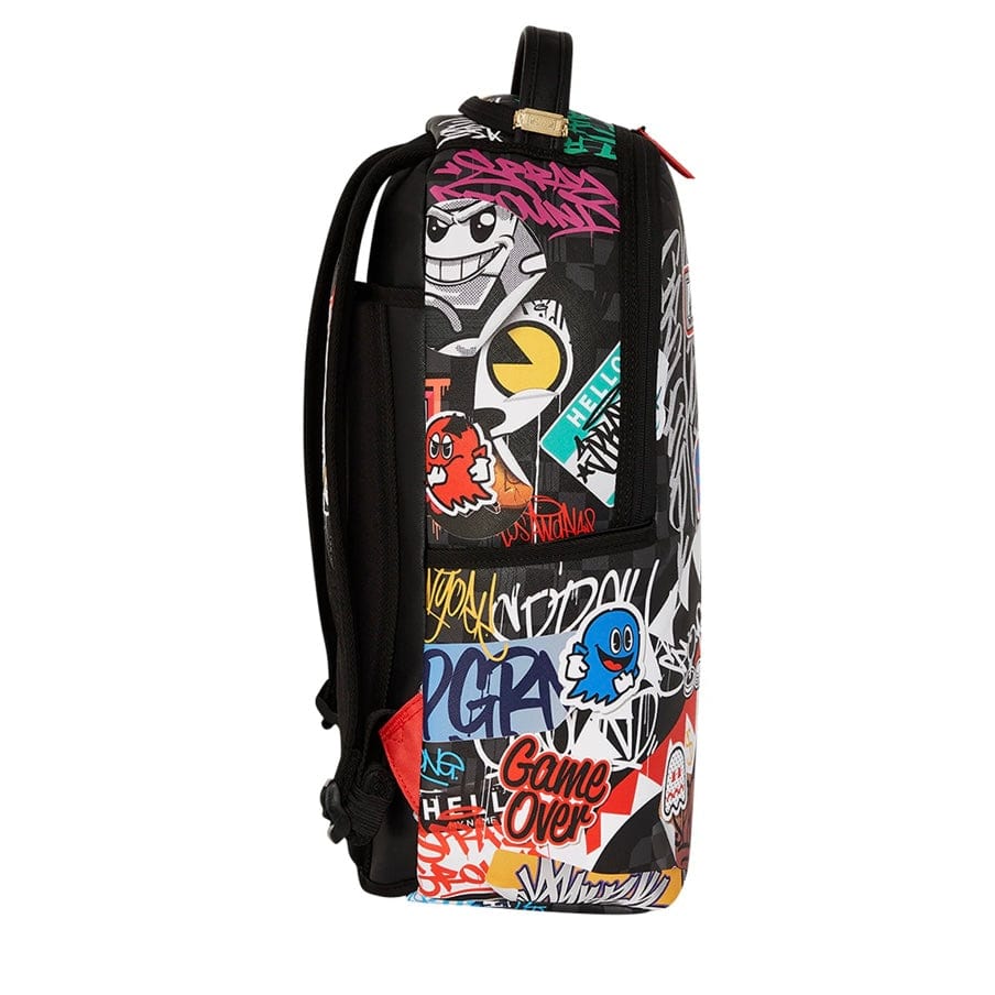 Sprayground Pacman Stickers DLXSV Backpack - Image 3