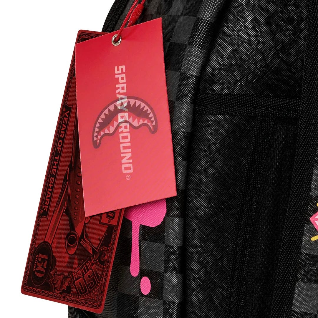 Sprayground Pink Panther Diamond Shark Backpack - Image 10