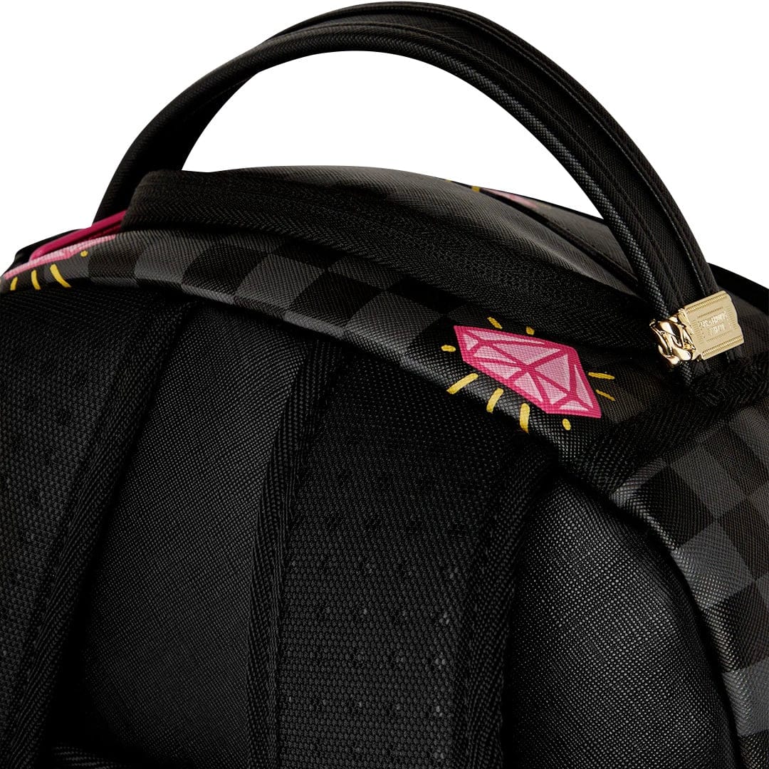 Sprayground Pink Panther Diamond Shark Backpack - Image 7