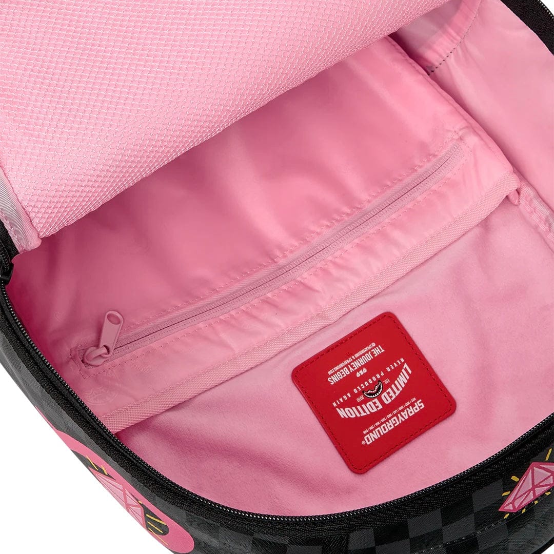 Sprayground Pink Panther Diamond Shark Backpack - Image 8