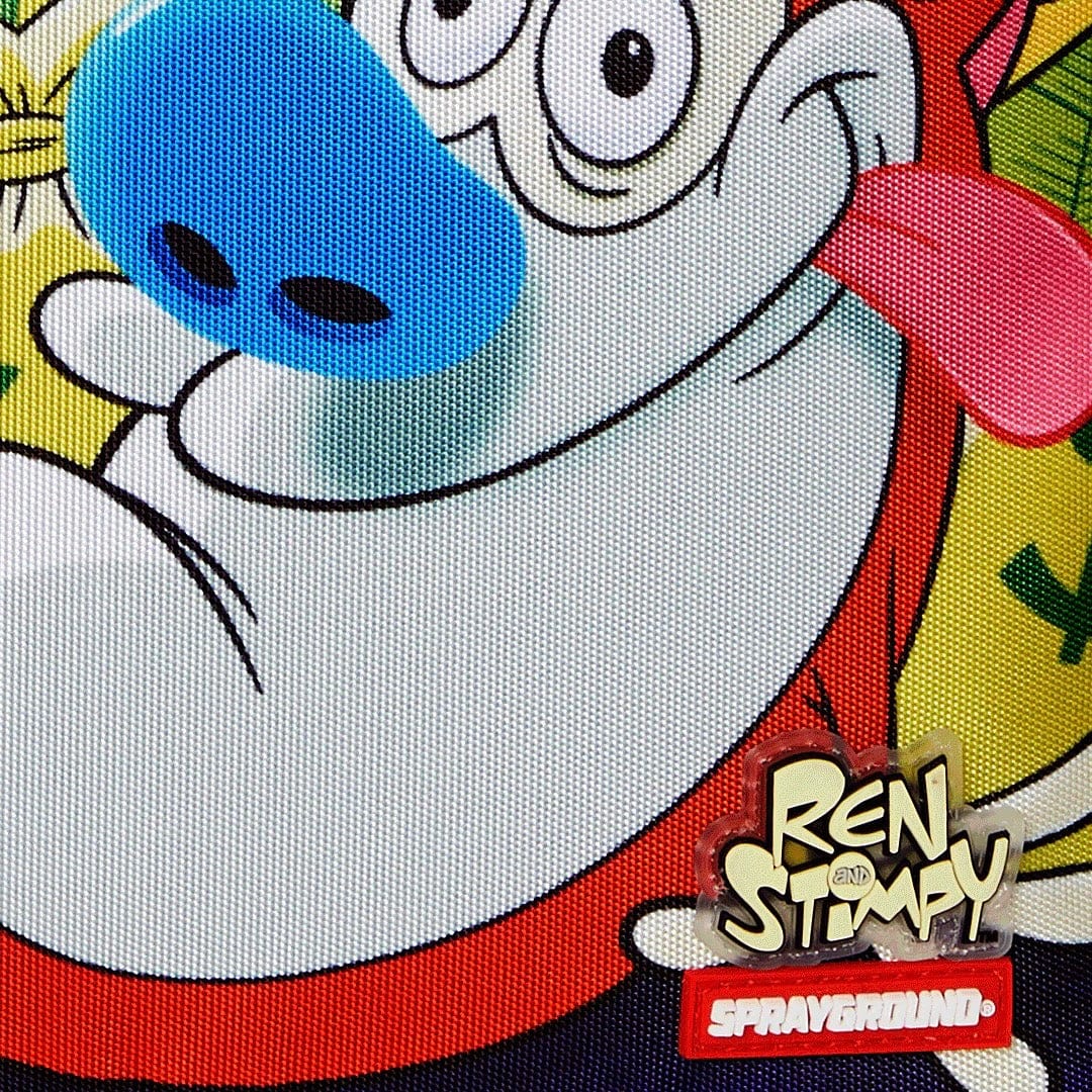 Sprayground Ren & Stimpy Hidden Gold Mine DLXR Backpack - Image 6