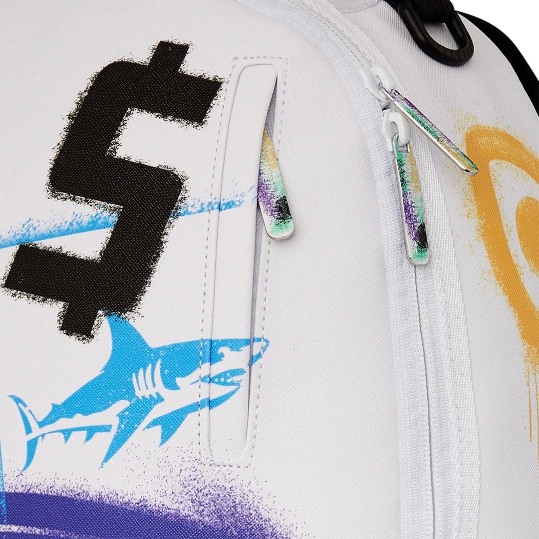 Sprayground Shark Central Cut Out For Greatness DLXSV Backpack - Image 5