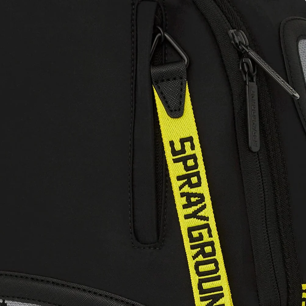 Sprayground Shark Central Parachute DLX Satin Backpack - Image 5
