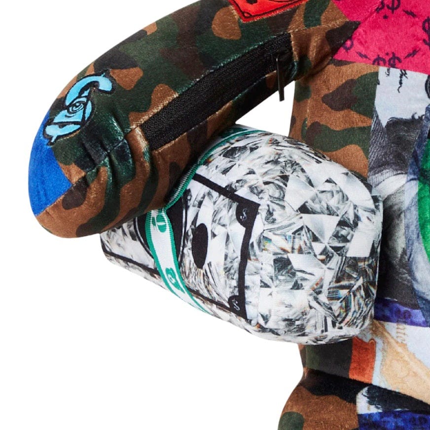 Sprayground Shark Masterpieces Moneybear Teddybear Backpack - Image 5