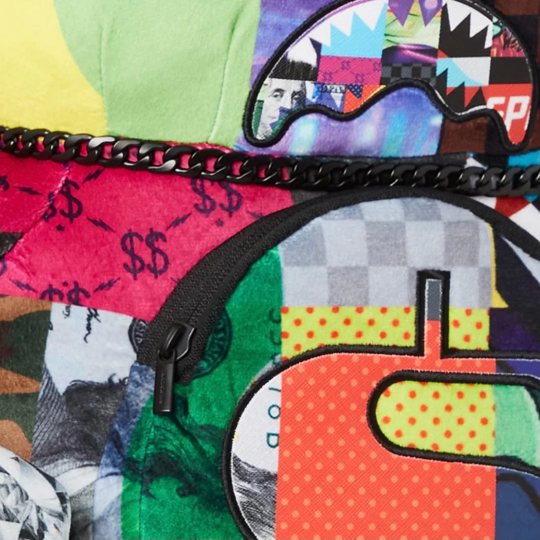 Sprayground Shark Masterpieces Moneybear Teddybear Backpack - Image 7