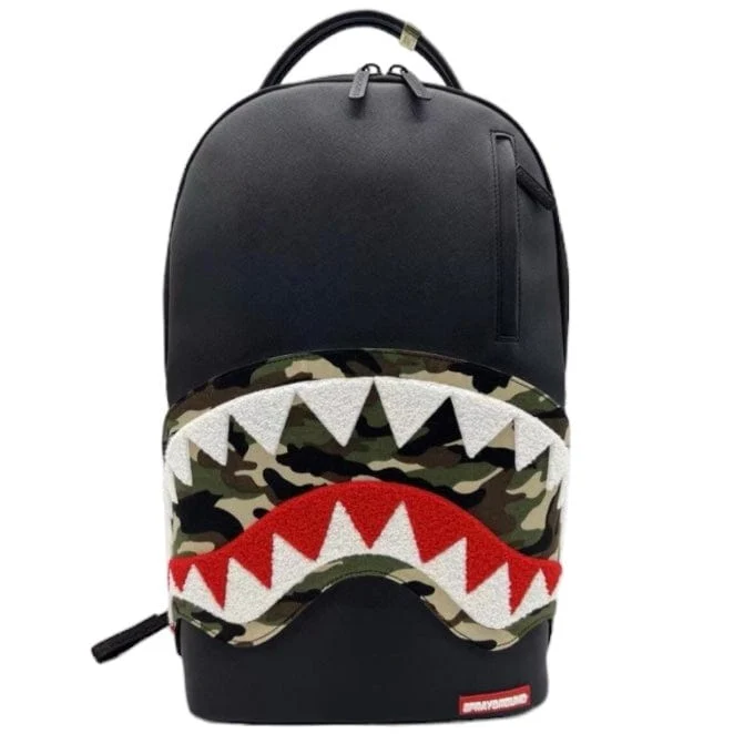 Sprayground Velcro 3 Sharks Interchangeable DLXV Backpack - Image 4