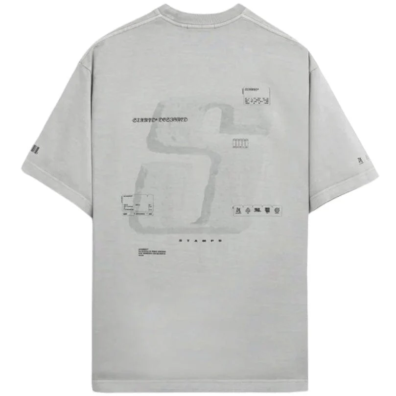 StampD Cement Transit Relaxed Tee (Vintage Washed Fog) - Image 2