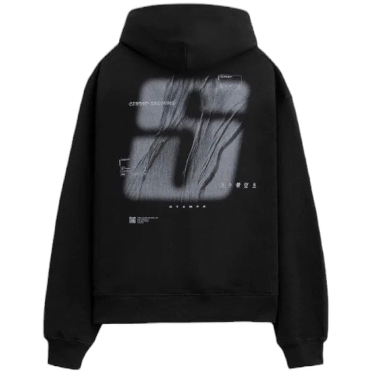 StampD F24 Transit Core Hoodie (Black) - Image 2