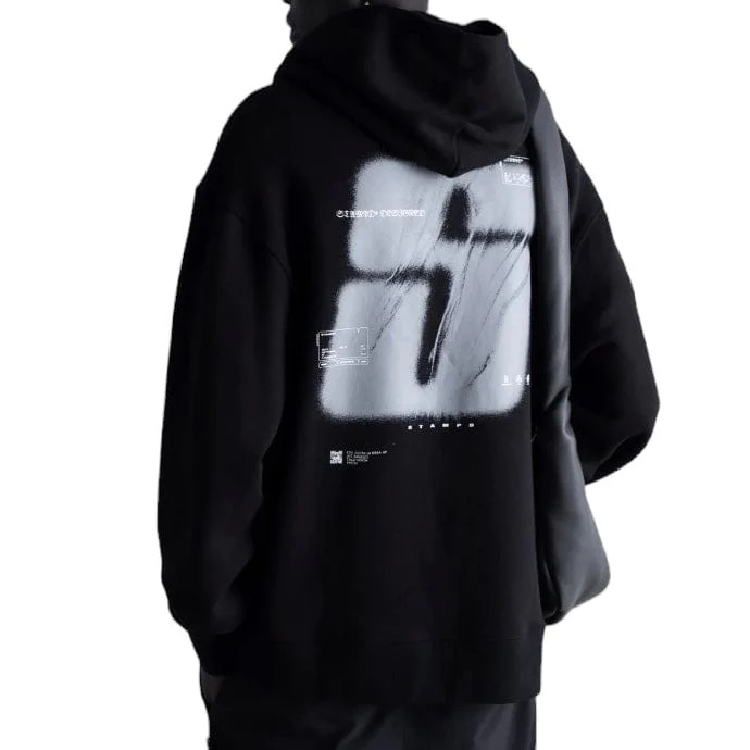 StampD F24 Transit Core Hoodie (Black) - Image 5