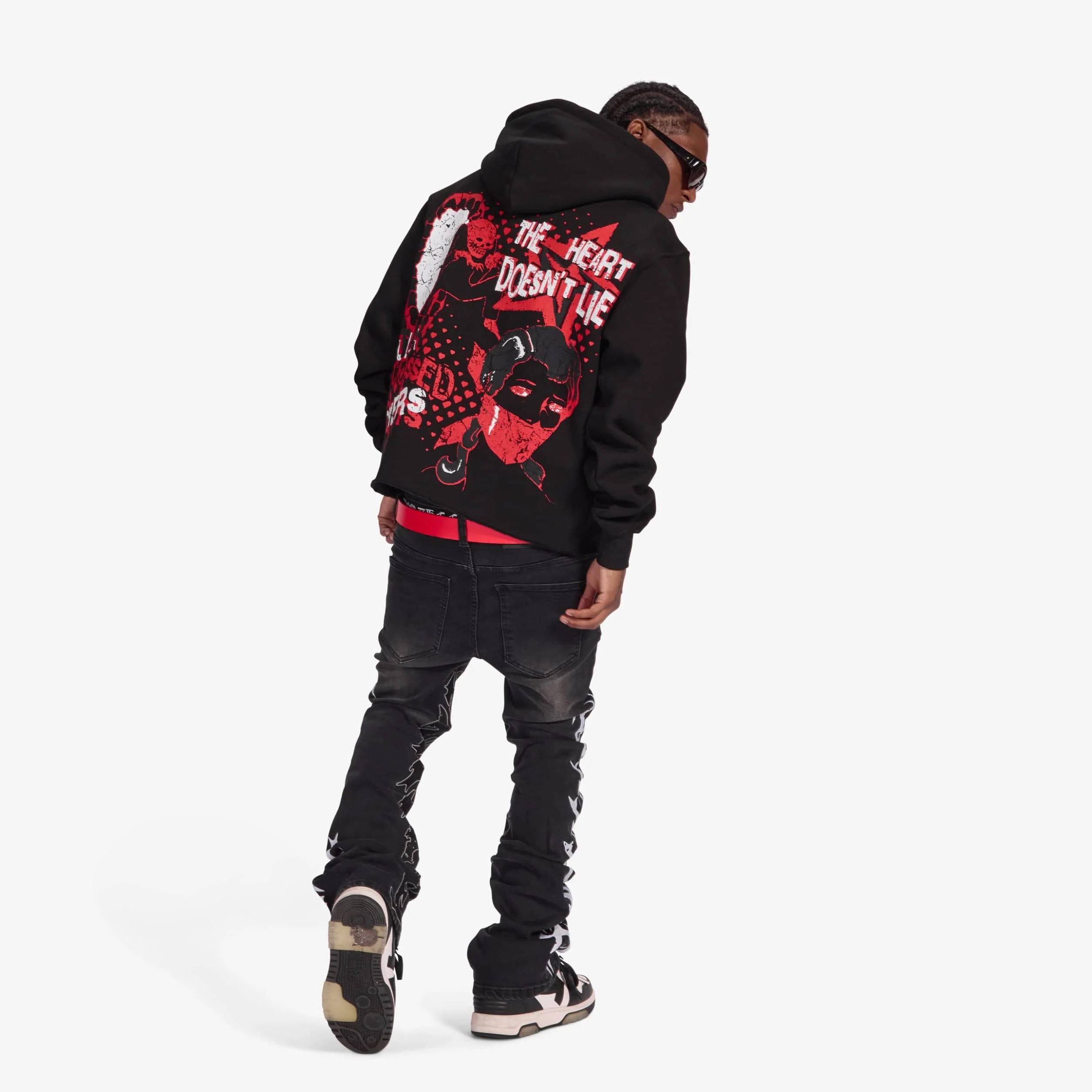 "Star Crossed" Hoodie (black) - Image 4