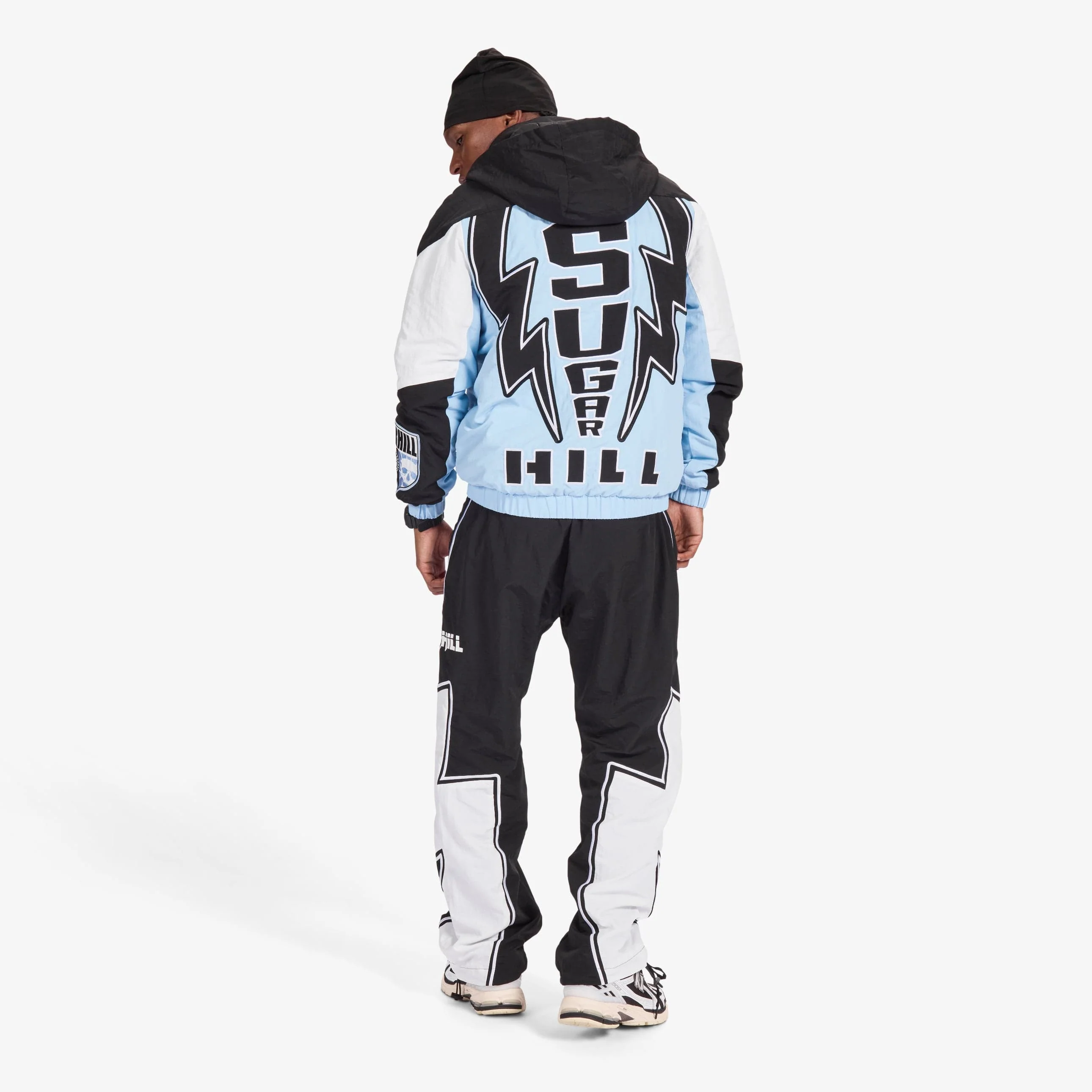 "Storm" Starter Jacket (baby blue/black) - Image 15