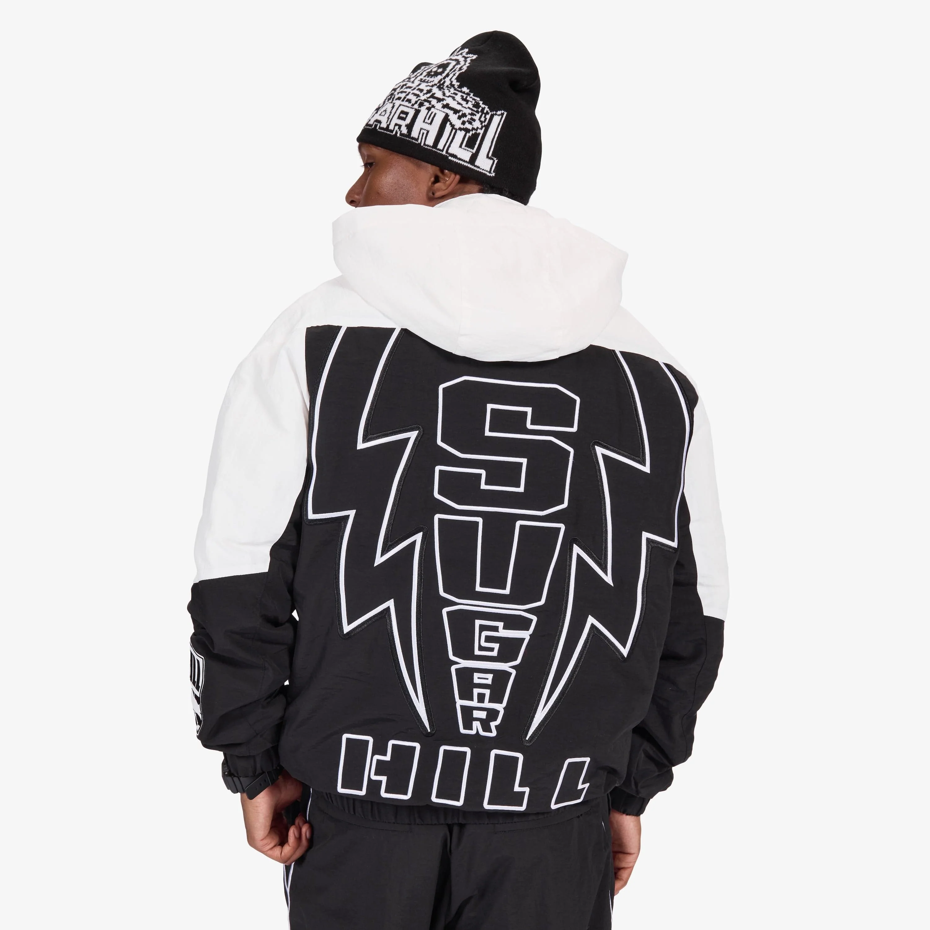 "Storm" Starter Jacket (black/white) - Image 2