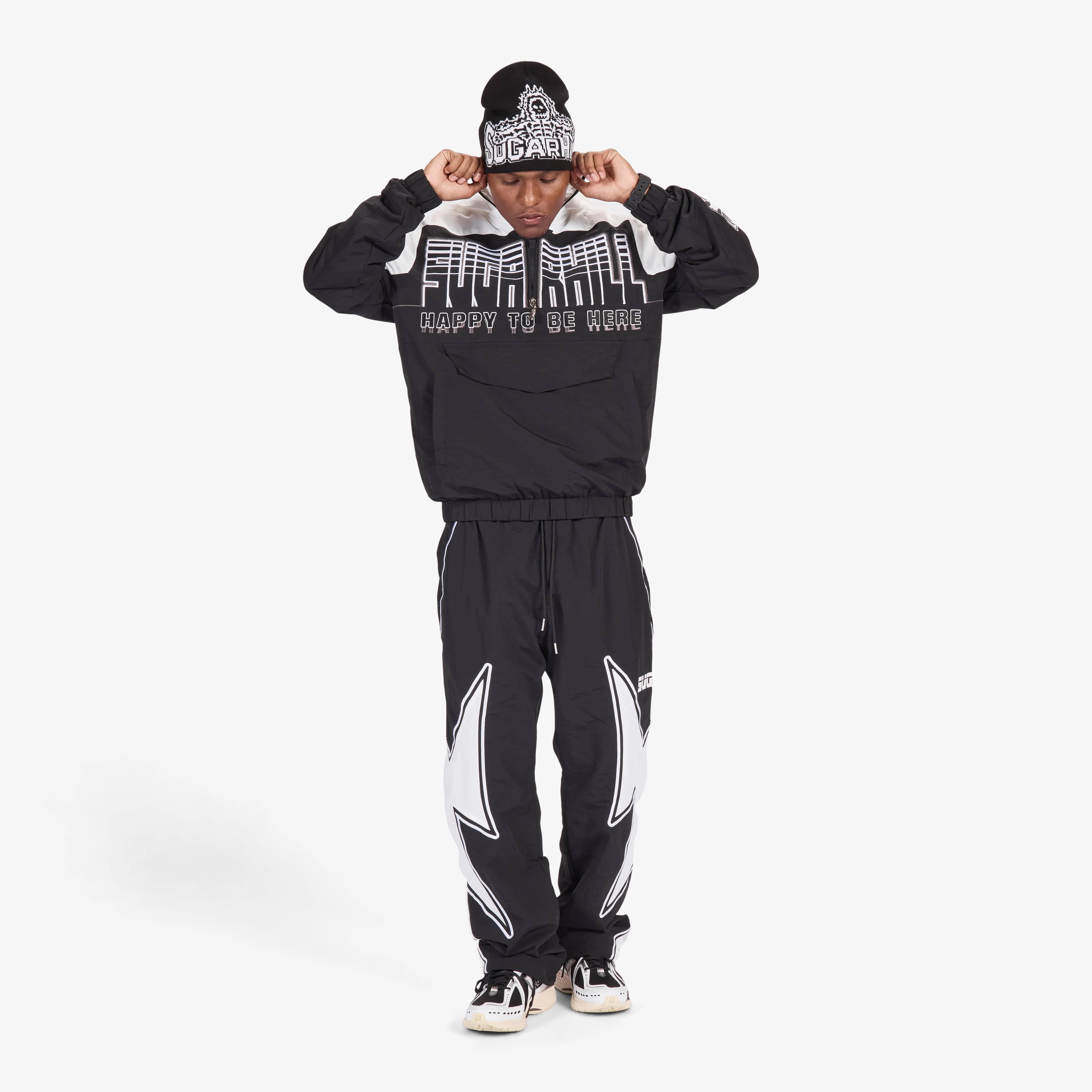"Storm" Starter Jacket (black/white) - Image 3