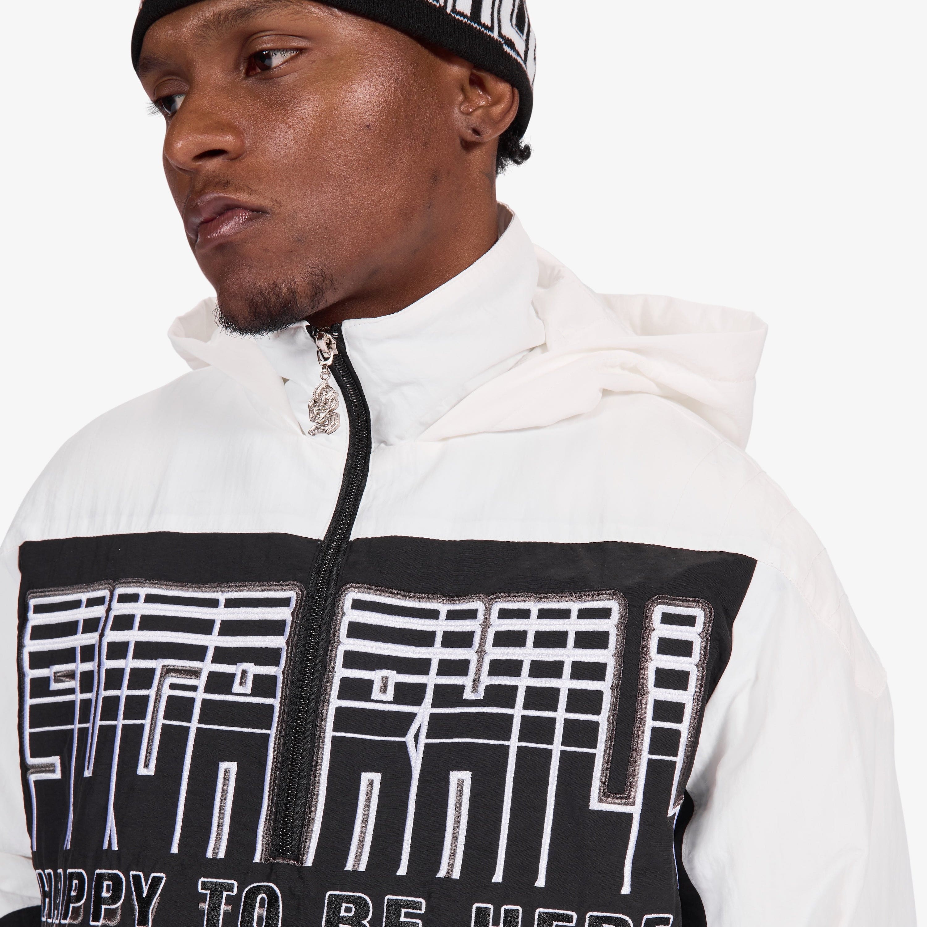 "Storm" Starter Jacket (black/white) - Image 4