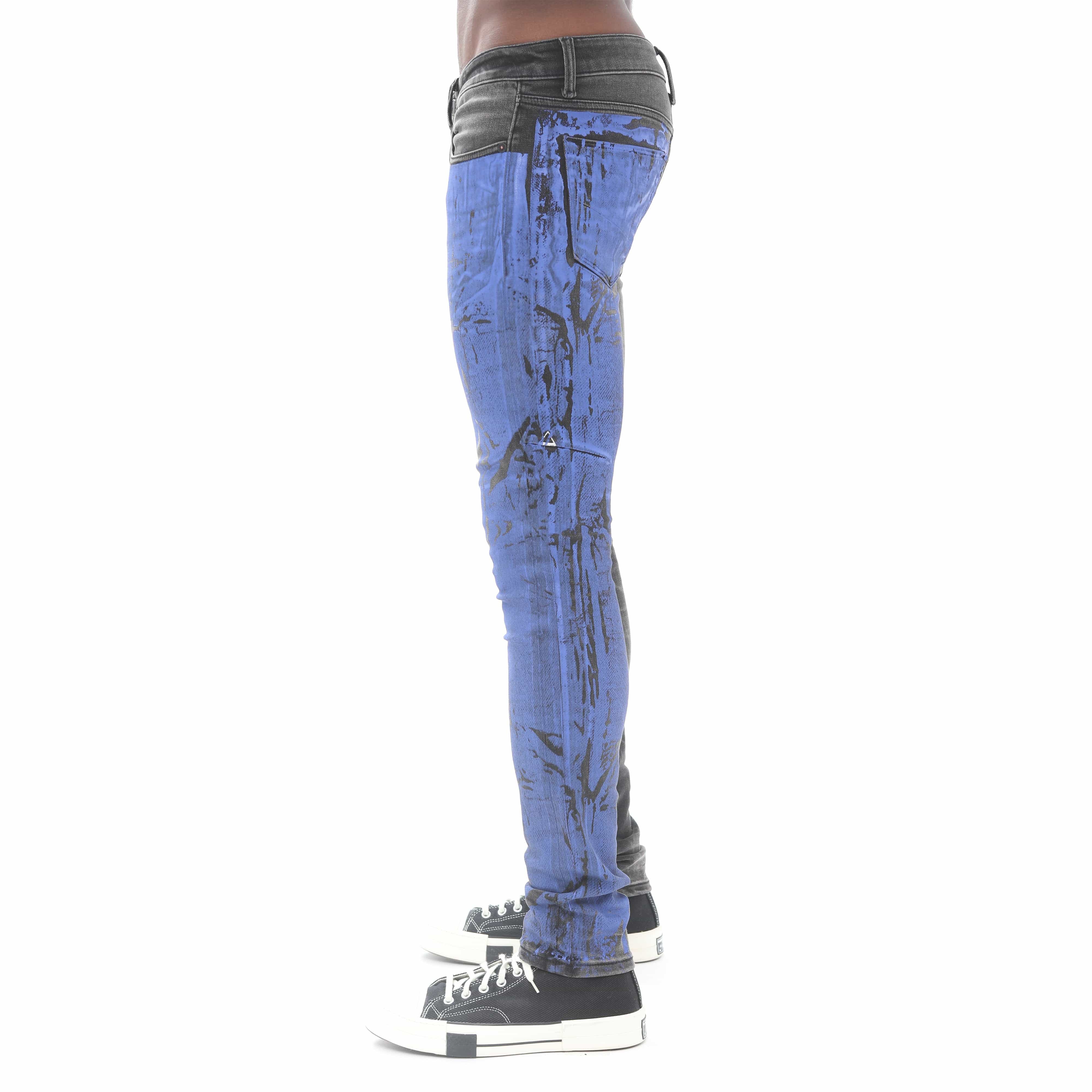 STRAT SUPER SKINNY FIT JEAN IN CRINKLED - Image 2