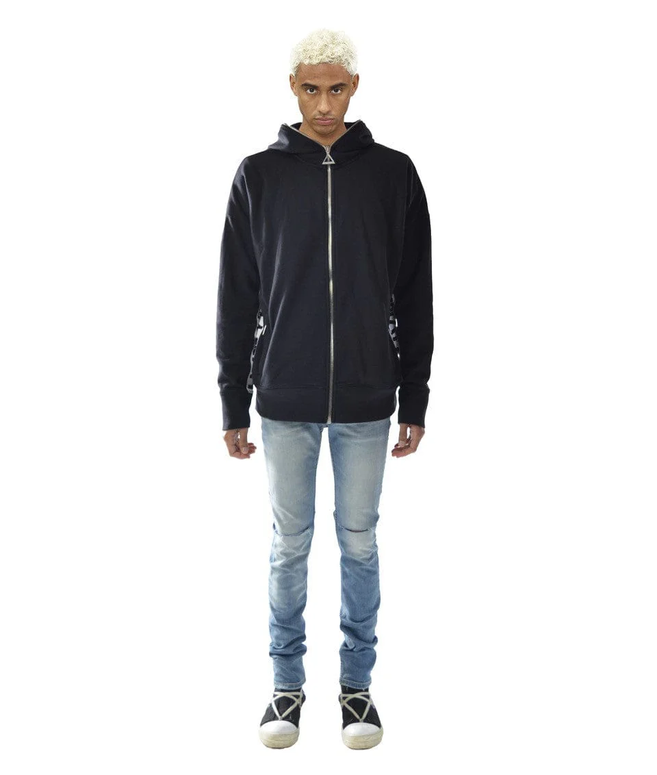 Strat Super Skinny Jeans in Light Sand Blue - Image 4