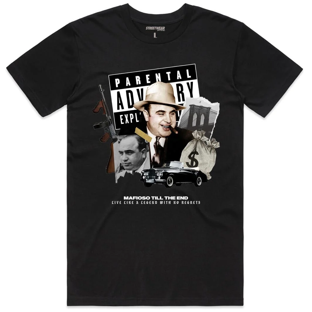 Streetwear Official Mafioso Tee (Black)