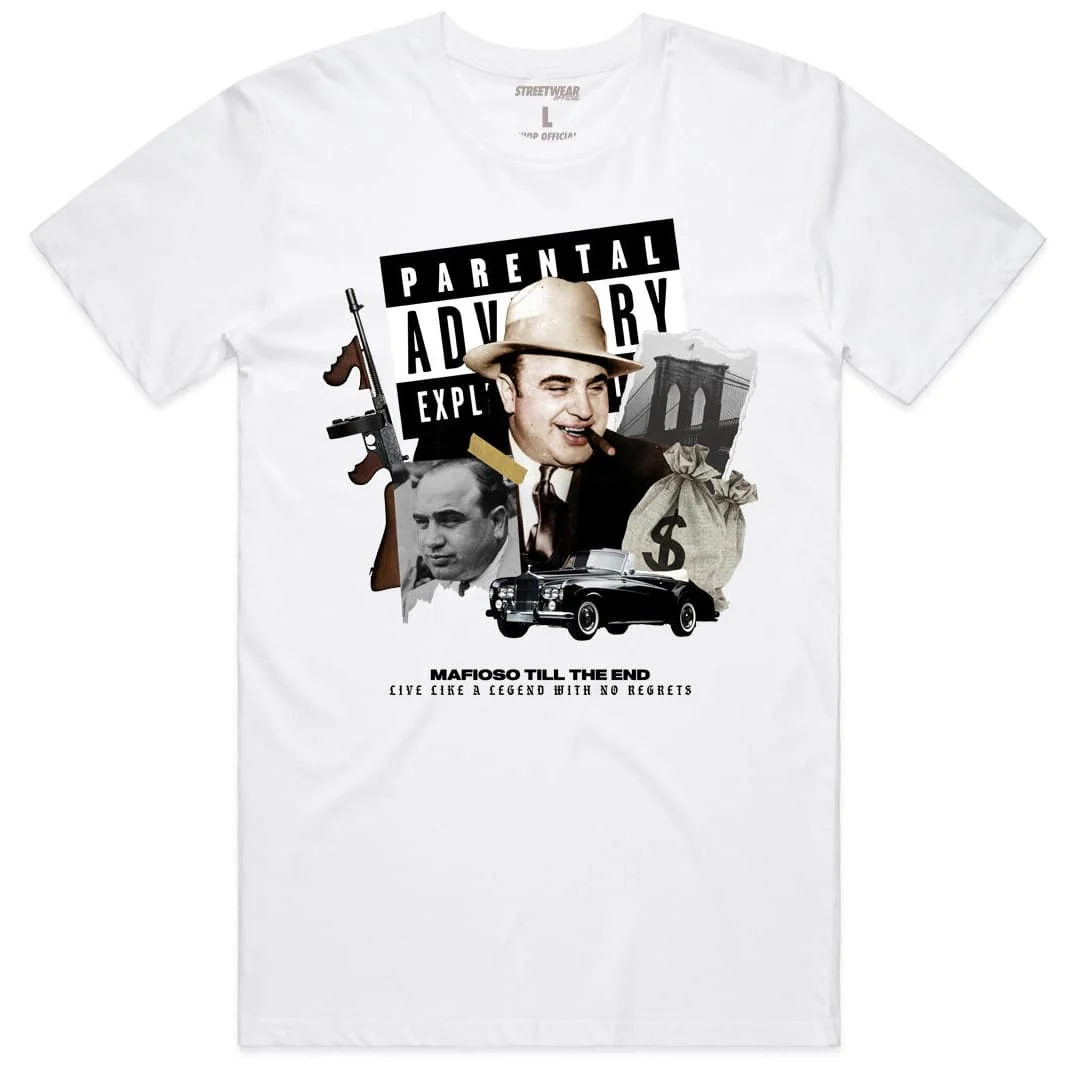 Streetwear Official Mafioso Tee (White)