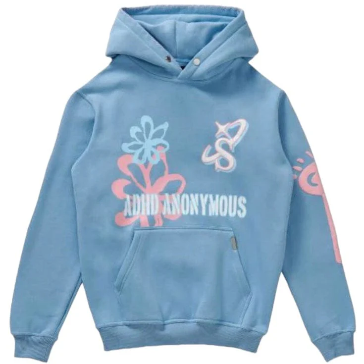 Sugar Hill "ADHD" Hoodie (Baby Blue) SH23-HOL-08 - Image 10