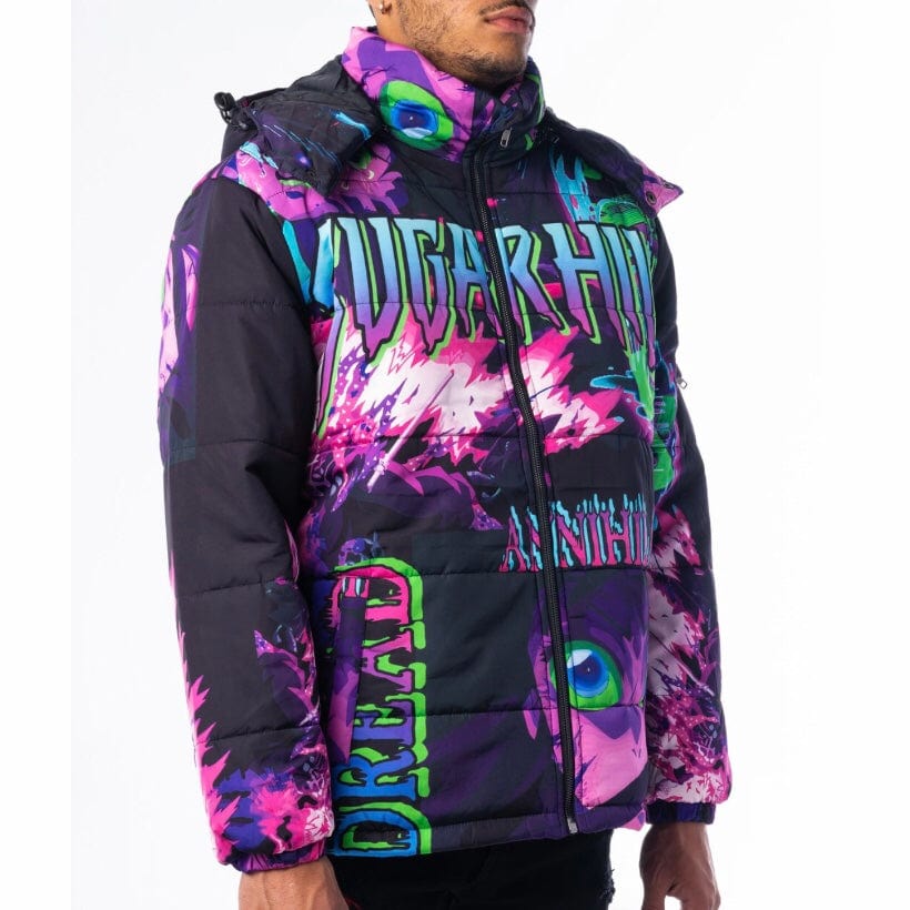 Sugar Hill Annihilation Puffer Jacket (Purple) SH-FALL221-14 - Image 4