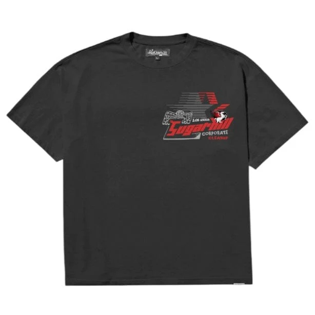 Sugar Hill Cleanup T Shirt (Black) SH25-SPR2-17