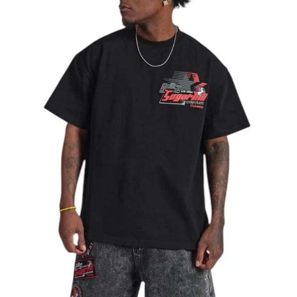 Sugar Hill Cleanup T Shirt (Black) SH25-SPR2-17 - Image 3