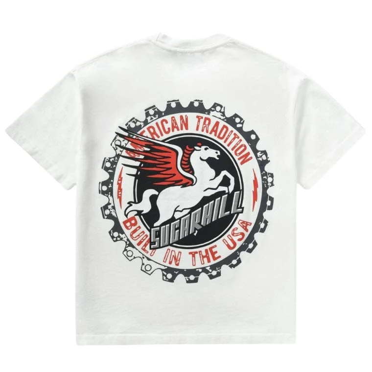 Sugar Hill Cleanup T Shirt (White) SH25-SPR2-18 - Image 2