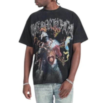 Sugar Hill Conquered T Shirt (Black Vintage) SH25-SPR2-01 - Image 2