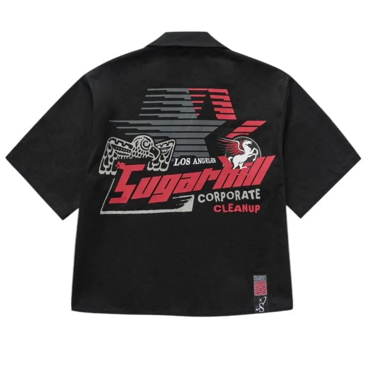 Sugar Hill Cruel Box-Fit Work Shirt (Black) SH25-SPR2-77 - Image 2