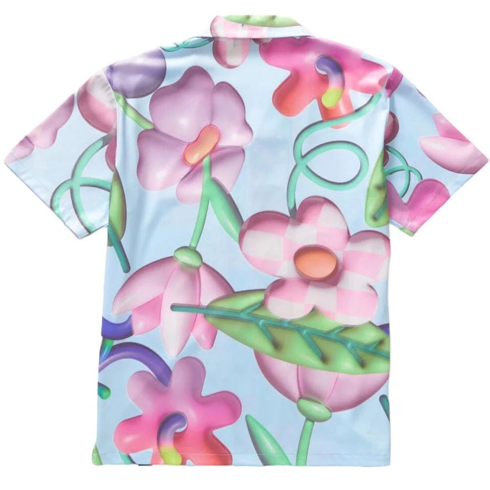 Sugar Hill "Flora" Button-Up Shirt (Baby Blue) SH24-SUM1-53 - Image 2