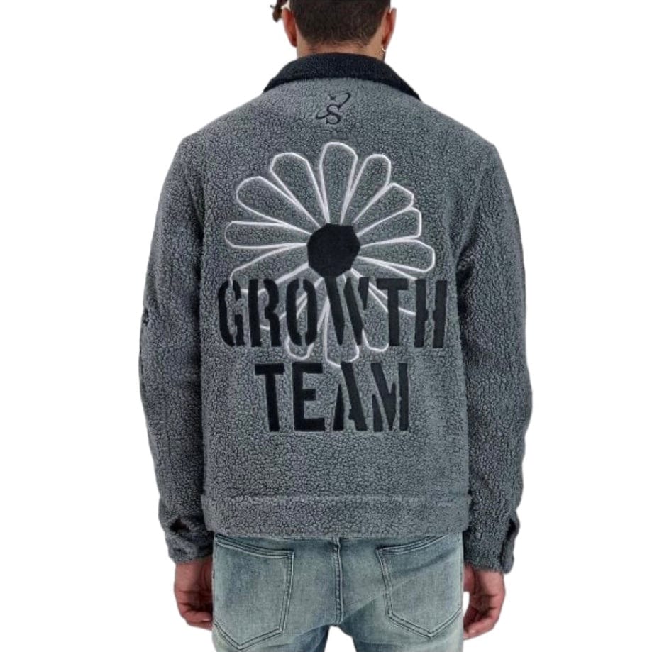 Sugar Hill "Growth" Sherpa Jacket (Gunsmoke) SH23-HOL-15 - Image 2