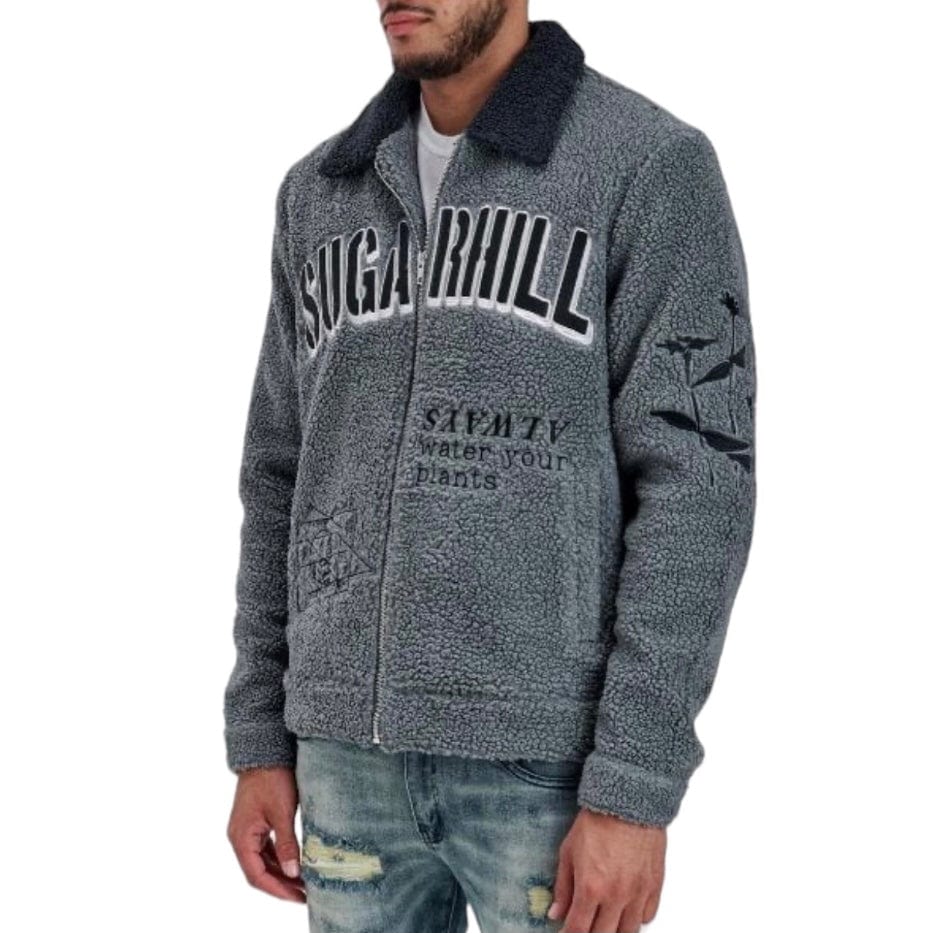 Sugar Hill "Growth" Sherpa Jacket (Gunsmoke) SH23-HOL-15 - Image 4