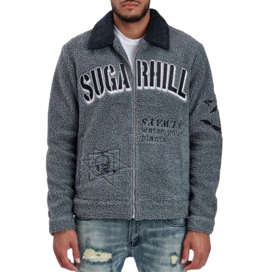 Sugar Hill "Growth" Sherpa Jacket (Gunsmoke) SH23-HOL-15 - Image 5