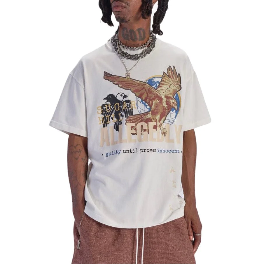 Sugar Hill "Guilty" T Shirt (White) SH24-SUM2-24 - Image 3