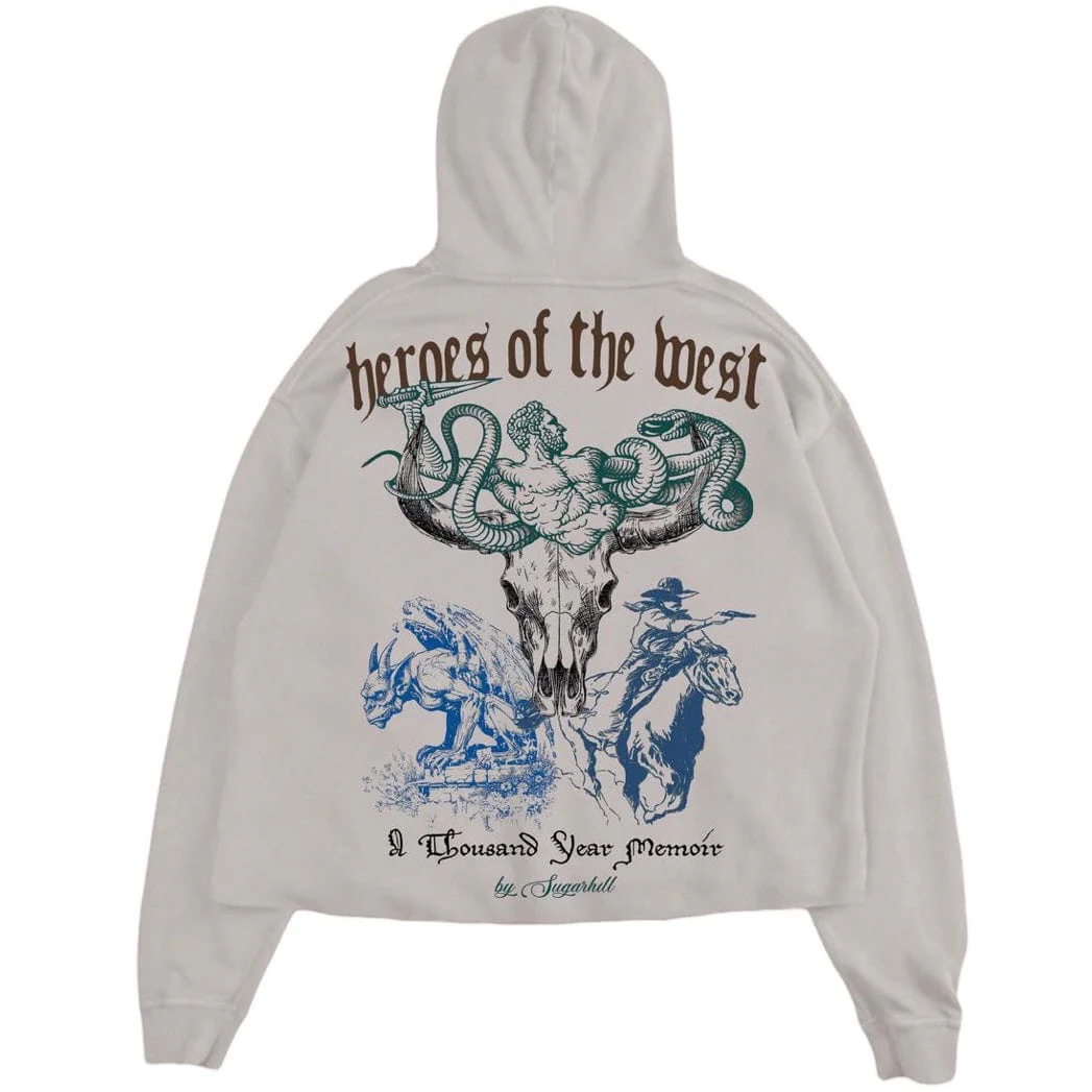 Sugar Hill “Memoir” Hoodie (Cement) SH25-SPR1-21 - Image 2