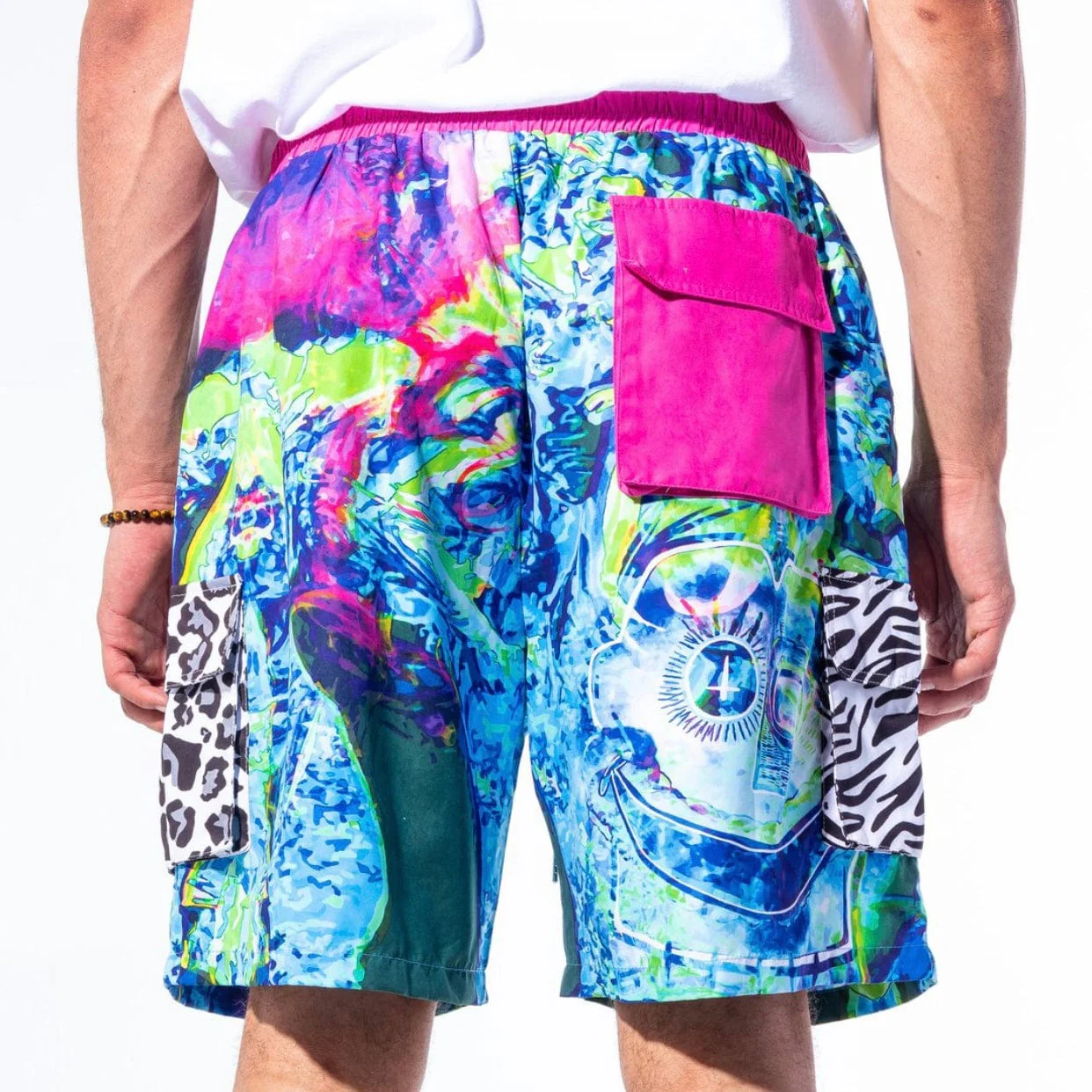 Sugar Hill Woogie Cabana Shorts (Blue) SH-SUM221-05 - Image 4